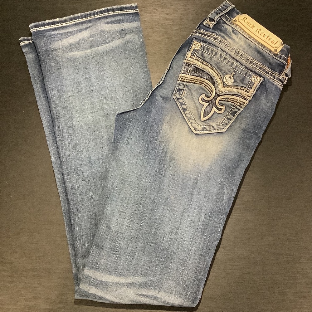 Rock revival woman jeans size 27
